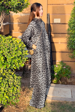 Leopard Black Co-Ord Set