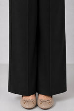 Aria Wide-Leg Trouser- Black