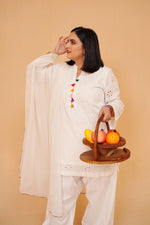 White Serenity – Premium Chikankari Lawn Suit