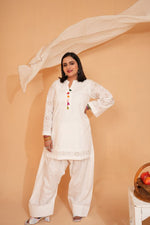 White Serenity – Premium Chikankari Lawn Suit