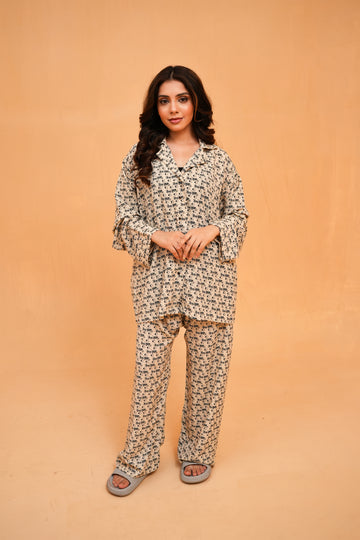 Printed Sleepwear Set