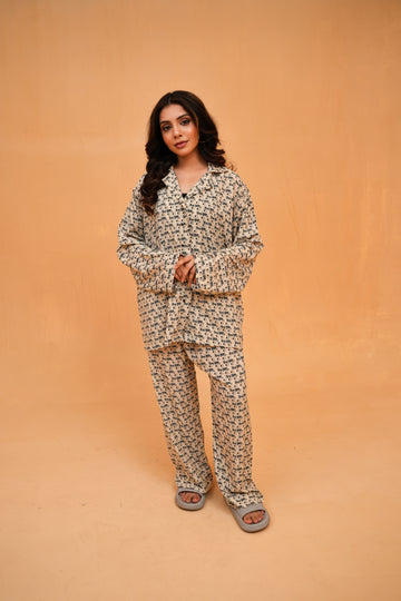 Printed Sleepwear Set