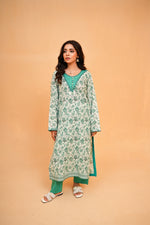 Sage Leaf Printed Lawn