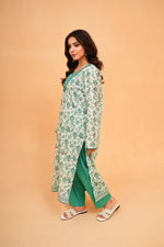 Sage Leaf Printed Lawn