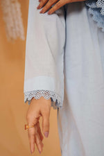Cloudy Blue – 2 Piece Lawn Suit