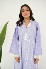 Lavender Chikankari – 2 Piece Embroidered Suit