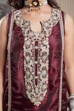 Shimmering Burgundy