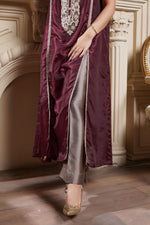Shimmering Burgundy