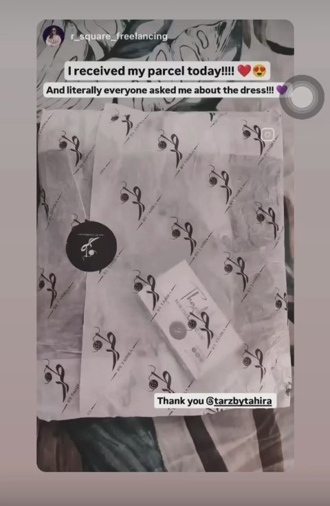 Customer video review - Tarz By Tahira